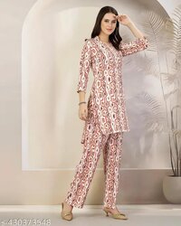 Women Cotton Cord set