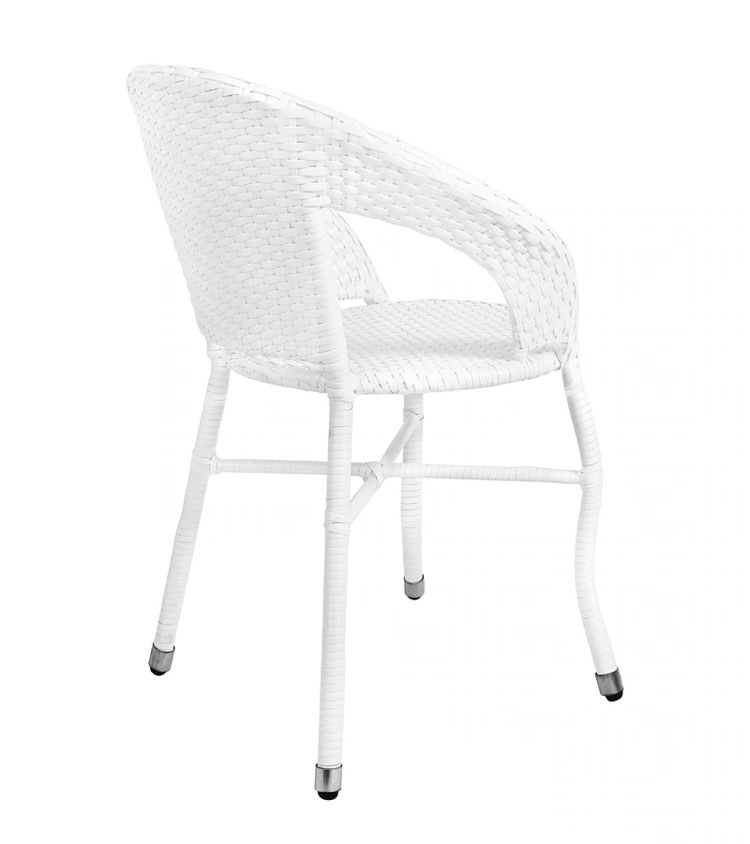 Outdoor Wicker Garden chair set 4 chair 1 table
