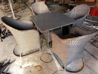 Garden patio furniture set