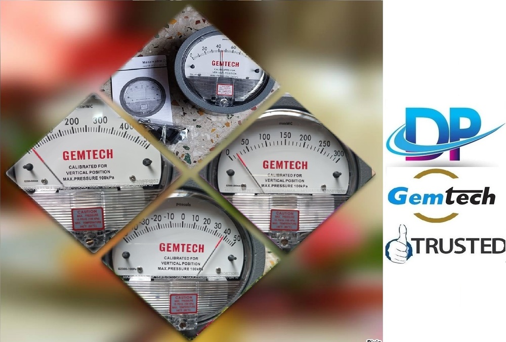 GEMTECH Differential Pressure Gauge Wholesalers |Dealers Wholesaler from Delhi|NCR|India|Faridabad|Noida|Ghaziabad|Gurgaon|Bulandshahr|Ballabhgarh|Bahadurgarh|Dehradun|Haridwar|Udham Singh Nagar