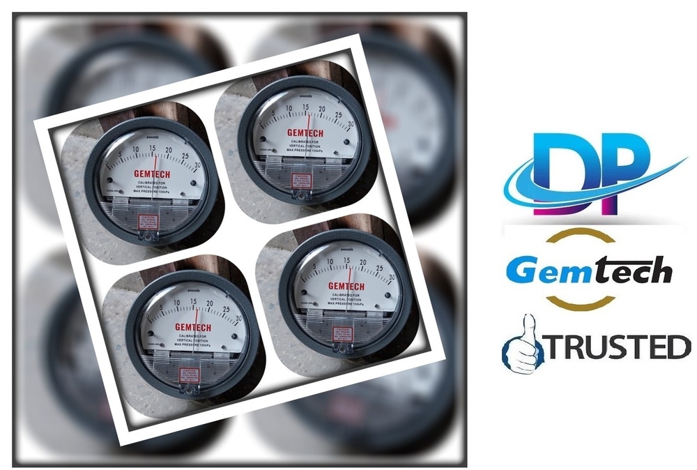 Suppliers GEMTECH Differential Pressure Gauges by Haldwani Uttarakhand