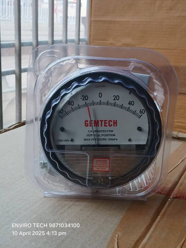 GEMTECH Instruments G2000-500PA Differential Pressure Gage 0-500 PA