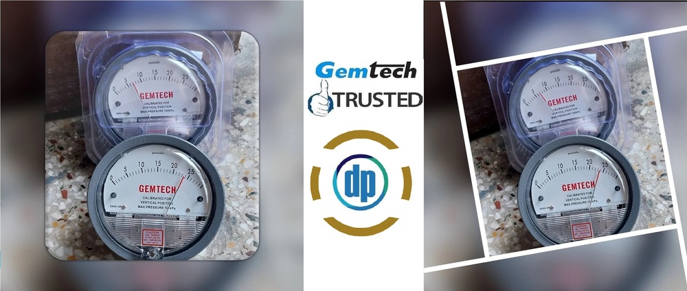 GEMTECH Differential Pressure Gauges Suppliers By Shiwani (HR)