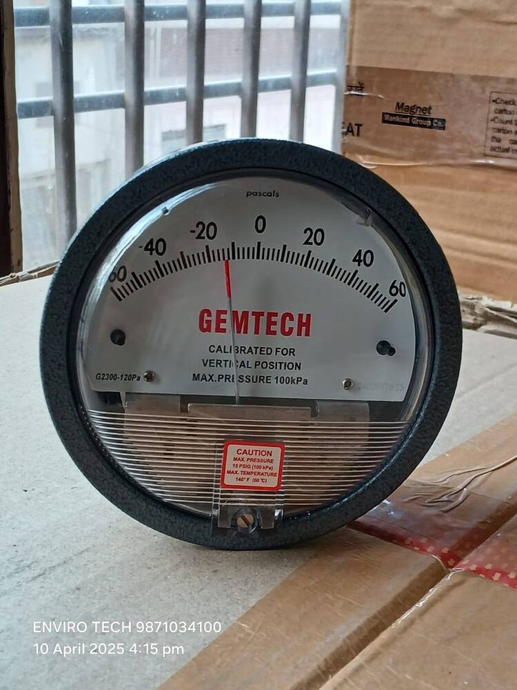 GEMTECH_Differential Pressure Gauge Online India