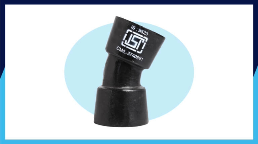 Ductile Iron Bend Socketed