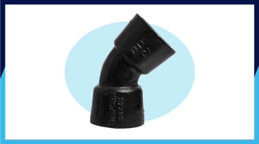 Ductile Iron Bend Socketed