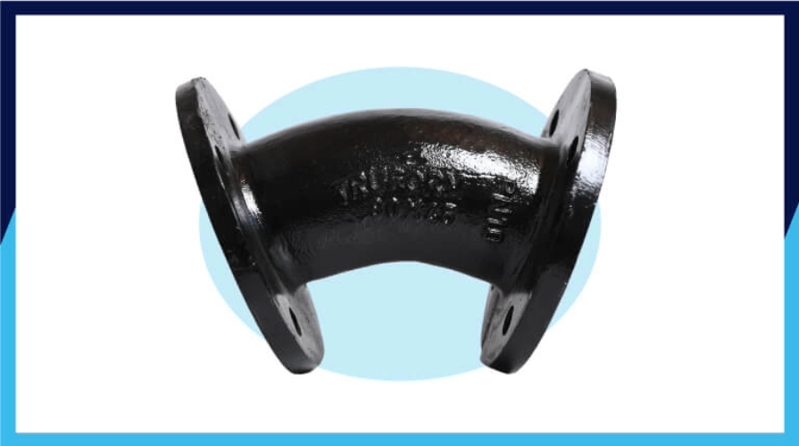 Ductile Iron Flanged Bend