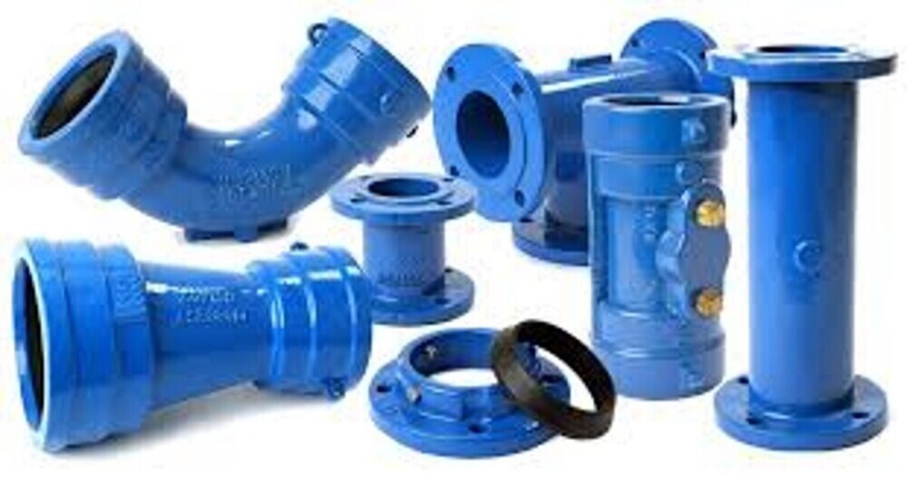 Ductile Iron Pipe Fitting - Material: MS & Stainless Steel Size: 80-600 mm | Smooth Surface Finish Suitable for Industrial Use Warranty Included