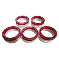 Pu Oil Seals - Color: White And Red