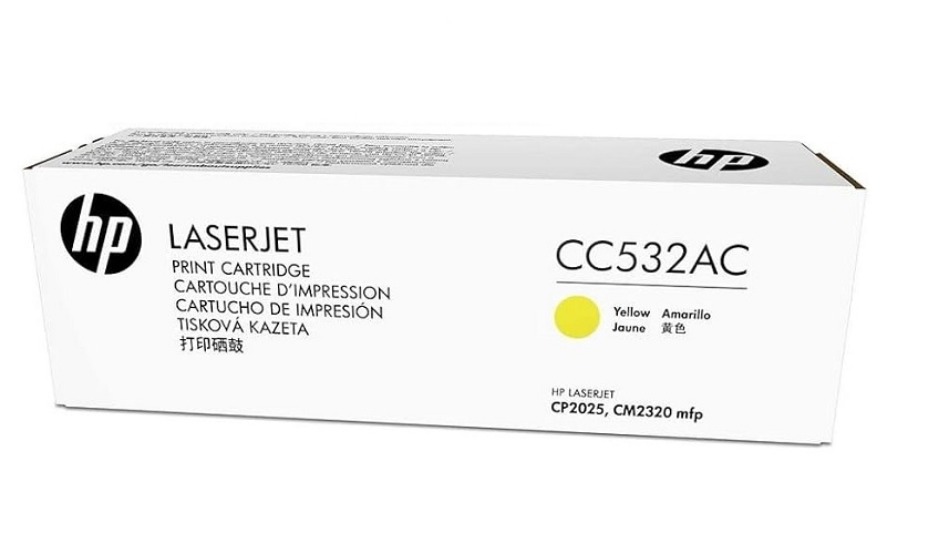 Hp Cc532Ac Yellow Toner Cartridge - Features: Good Quality