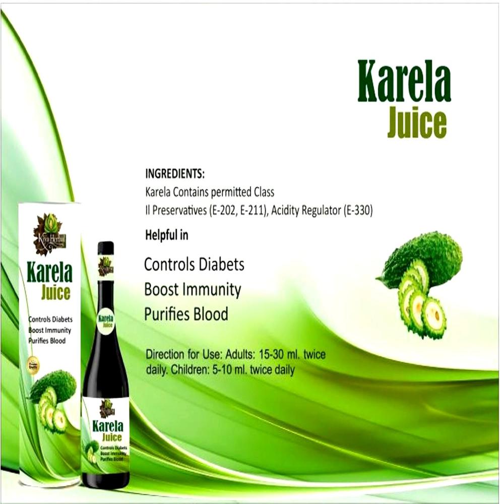 Karela Juice For Diabetes Bulk 1000ml - Direction: Twice A Day Morning And Evening