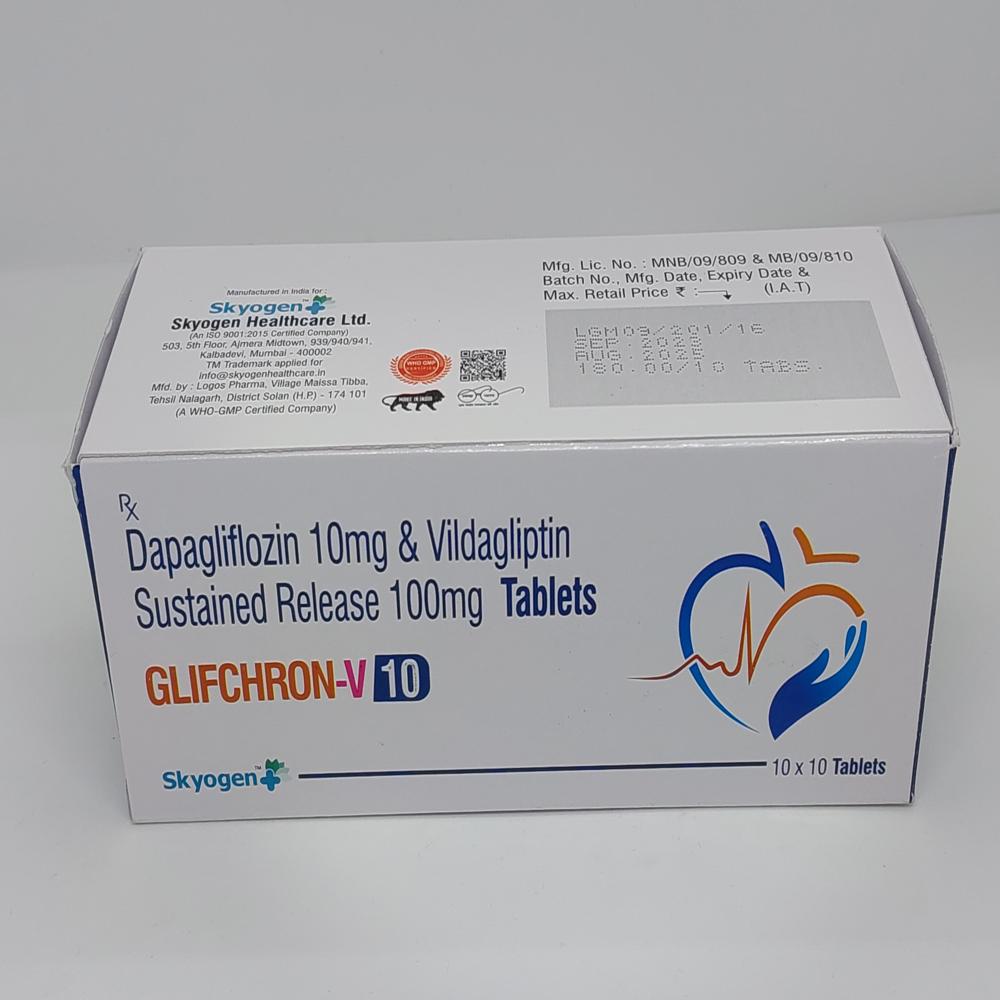 DAPAGLIFLOZIN 10MG VILDAGLIPTIN SR 100MG