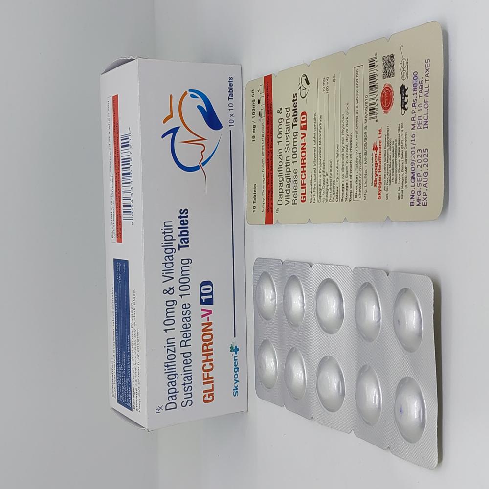 DAPAGLIFLOZIN 10MG VILDAGLIPTIN SR 100MG