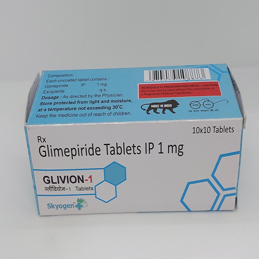 GLIMEPIRIDE 1MG TAB