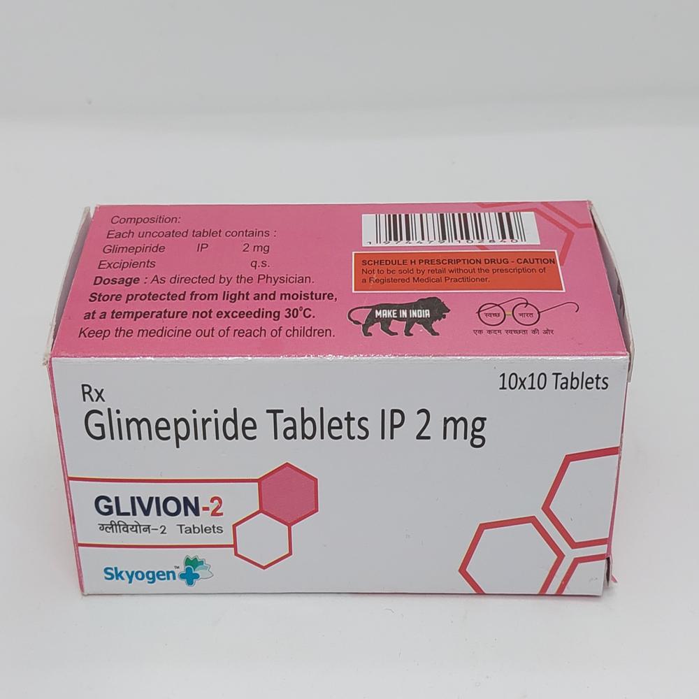 GLIMEPIRIDE 2MG TAB