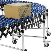 Skate Roller Conveyor - Color: Silver