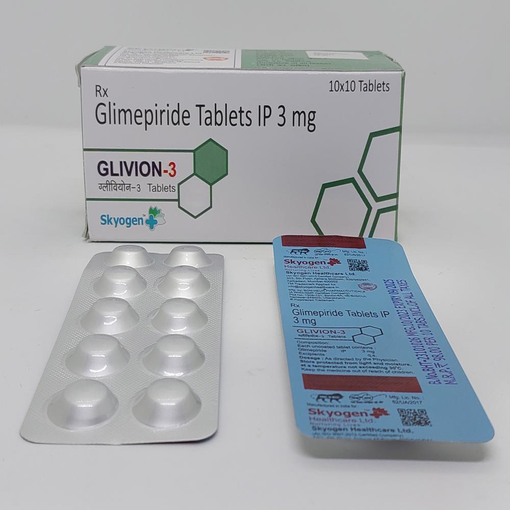 GLIMEPIRIDE 3MG TAB