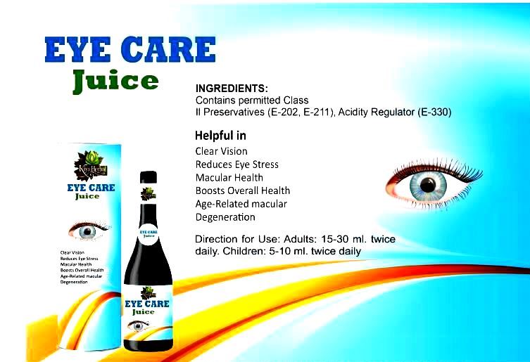Pure eye care juice bulk 1000ml
