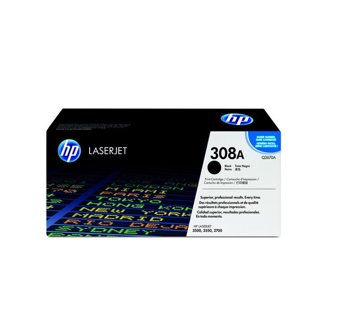 HP 308A Black Toner Cartridge