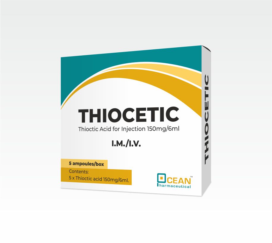 Thioctic acid injection 150mg/6ml