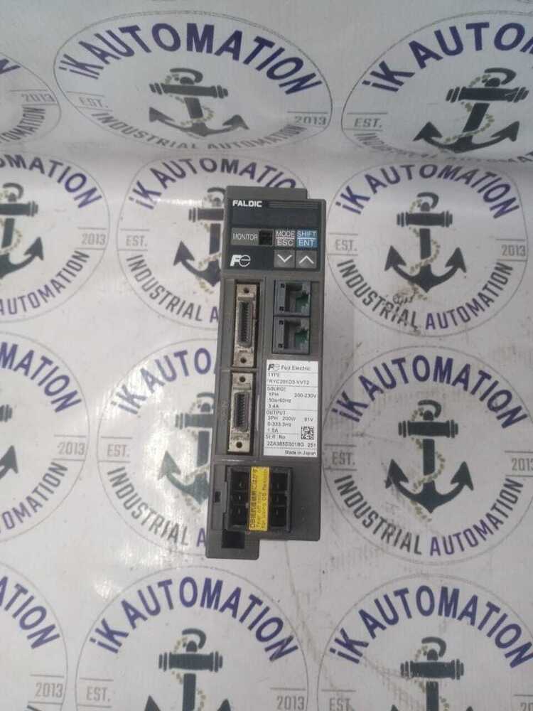 fuji servo drive and servo motor