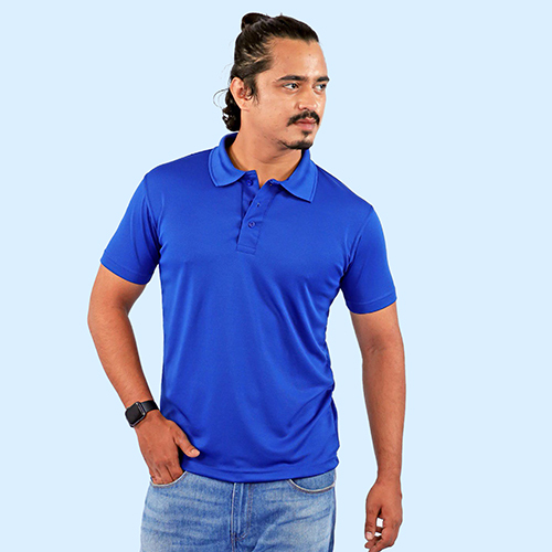 180GSM FC Polyester Honeycomb Polo T-Shirt
