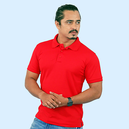 220GSM FC Cotton Polo T-shirt