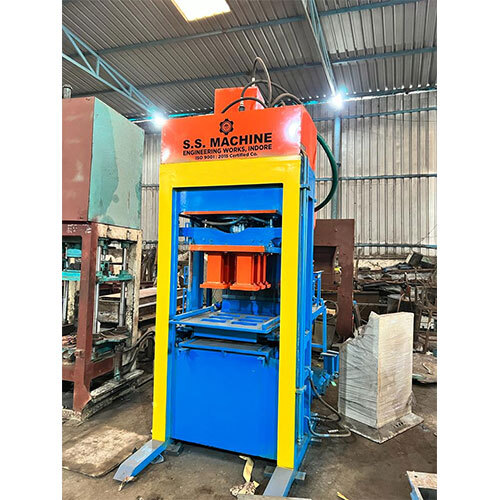 6 BRICKS FULLY AUTOMATIC FLY ASH BRICKS MACHINE