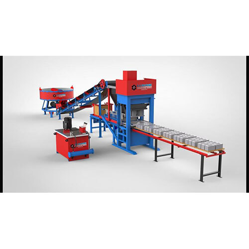 8 BRICKS SEMI AUTOMATIC FLY ASH BRICKS MACHINE