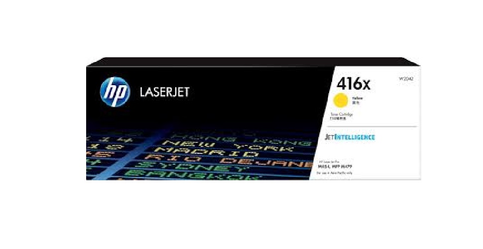 HP 416X High Yield Yellow Original LaserJet Toner Cartridge
