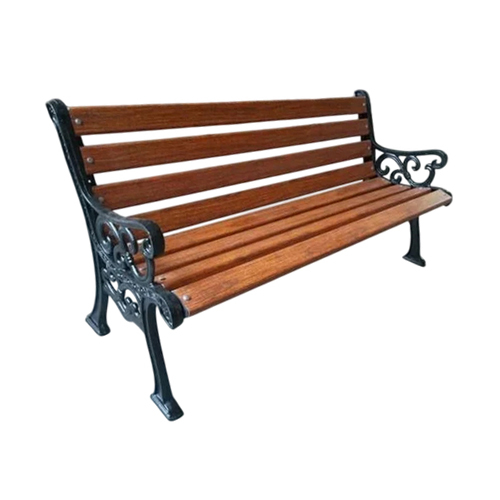 कास्ट आयरन लेग गार्डन बेंच