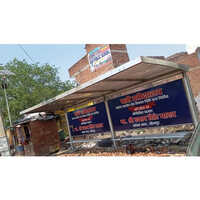 Stainless Steel Bus Shelter