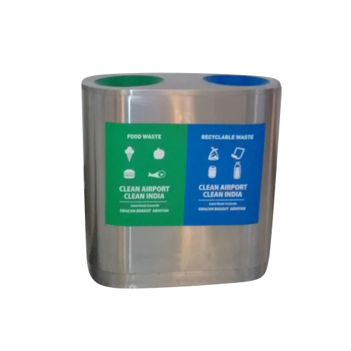 औद्योगिक स्टेनलेस स्टील डस्टबिन
