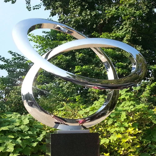 Stainless Steel Garden Sculpture