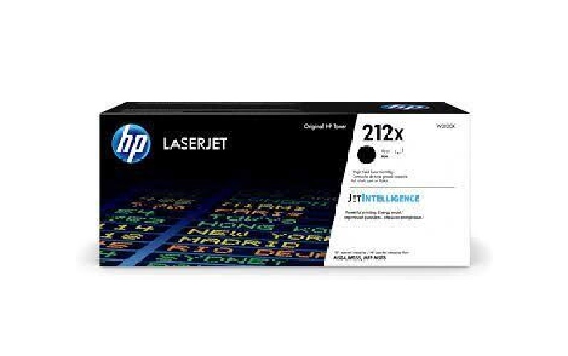 HP 212X Black LaserJet Toner Cartridge (W2120X)