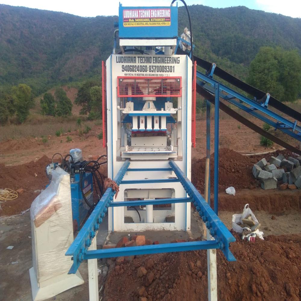 10 Cvt Semi Automatic Brick Making Machine - Feature: High Durability