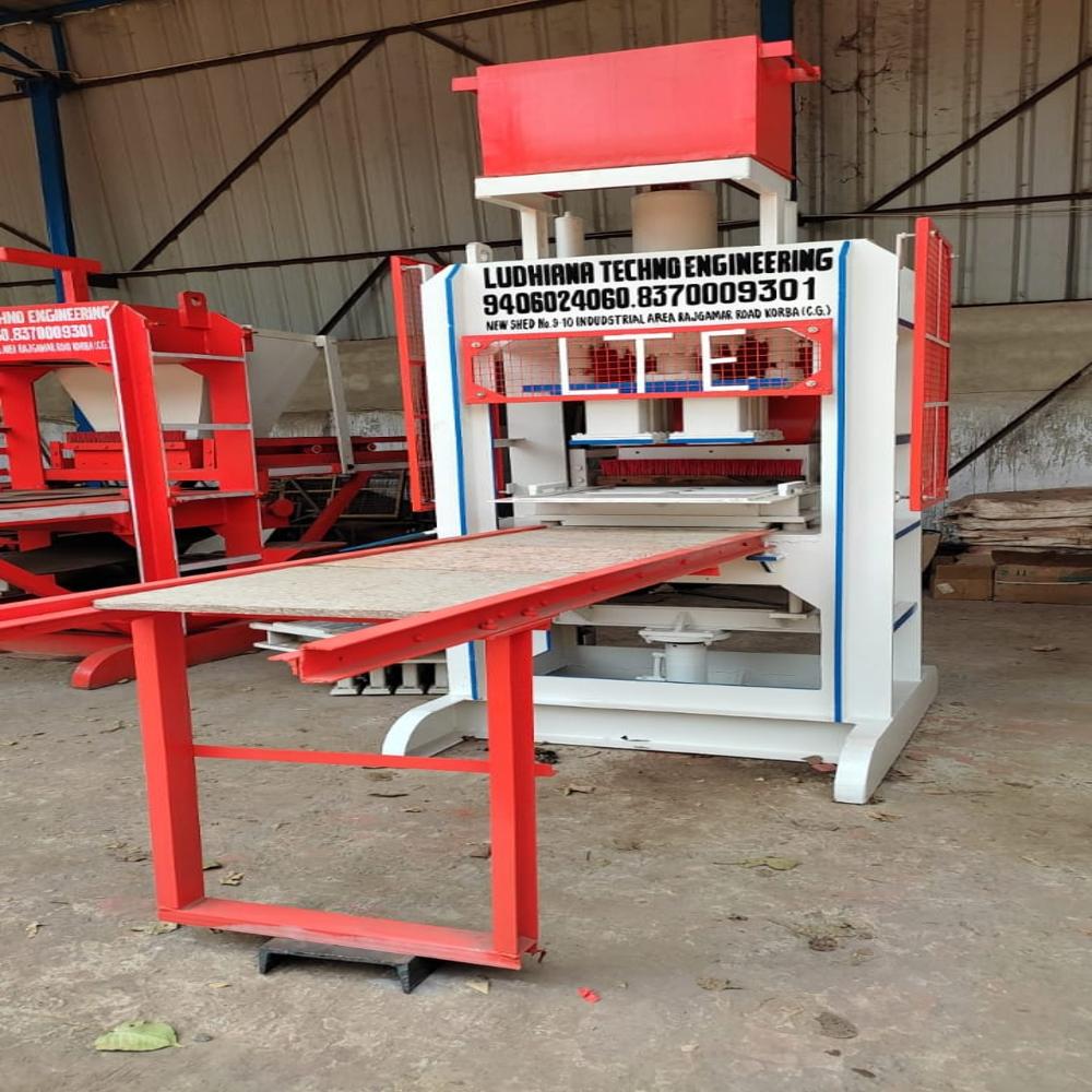 10 Cvt Semi Automatic Brick Making Machine - Feature: High Durability