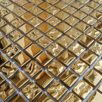 Metallic Glass Mosaic Tiles