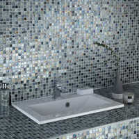 Handmade Ceramic Tiles - Color: Blues