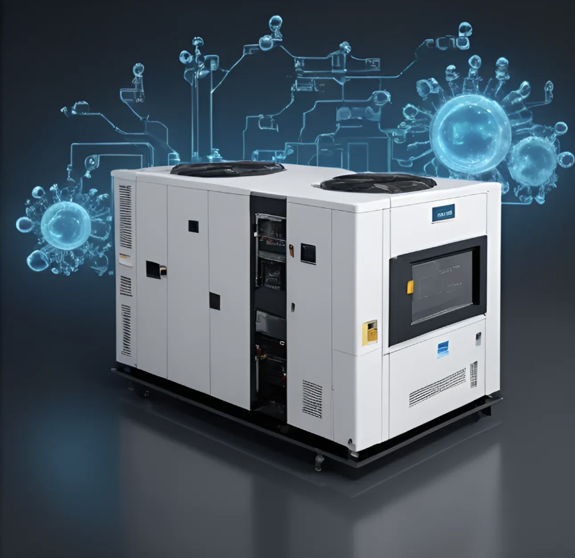 Air Cooled Chiller - Color: White