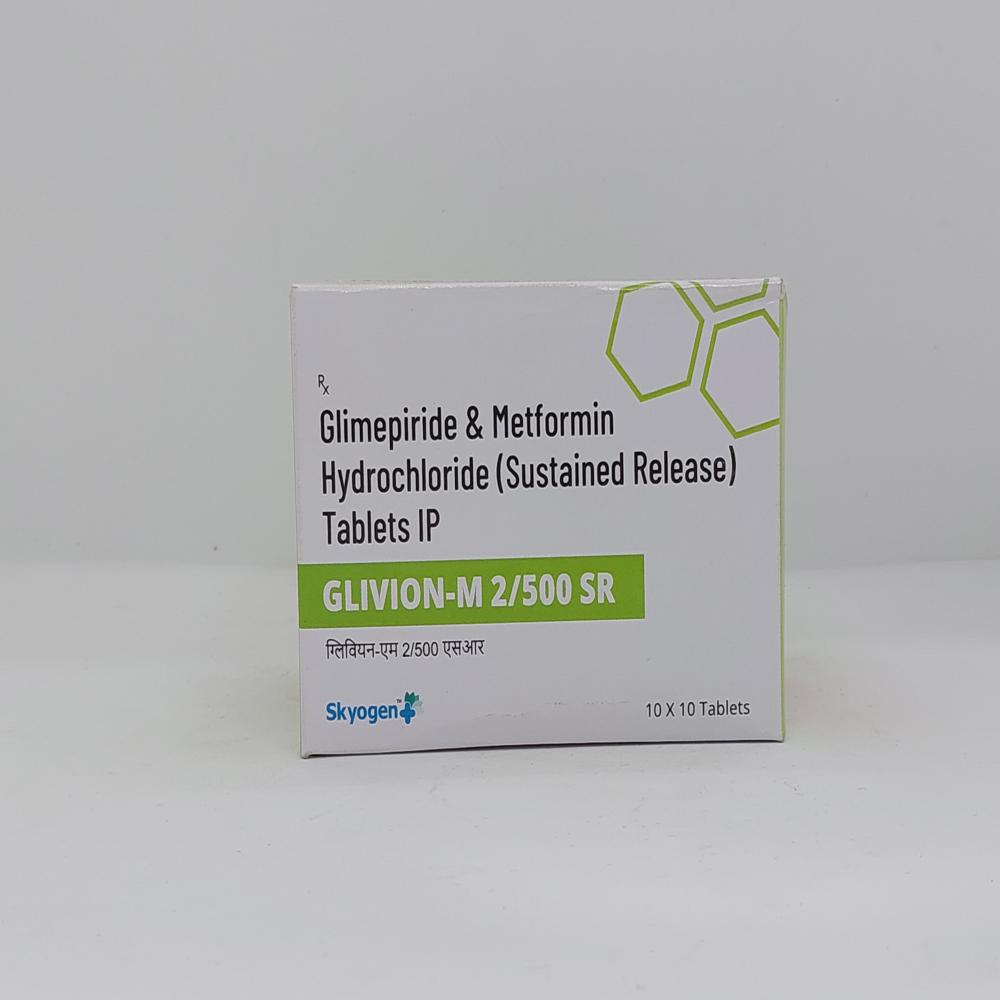 GLIMEPIRIDE 2MG METFORMIN HYDROCHLORIDE 500MG SR TAB