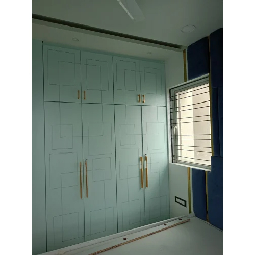 Home Furniture Interior Service - Wood, Variable Size, Light Blue | Space Saving, Custom Design, Elegant Style, Durable Build, Easy Assembly, Lacquer Finish