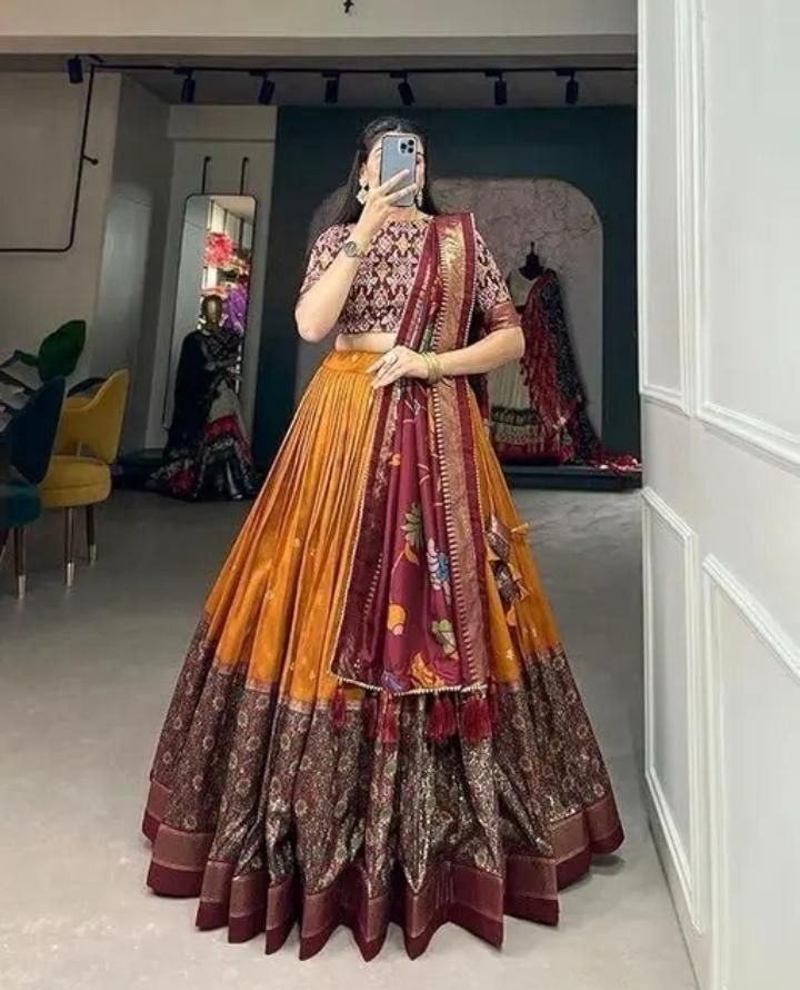 SEMI STITCHED LEHENGA CONCEPT