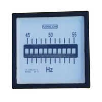 72mm Analog Frequency 55 Hz Meter - Accuracy: 100  %