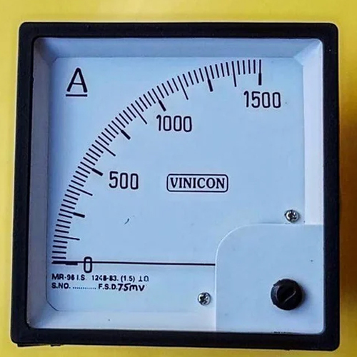 Analog Dc Ampere Meter - Accuracy: 100 %