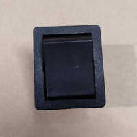 Mini Rocker Switch - Durable Plastic, Various Sizes, Sleek Black Color | 16a Max Current, Plain Finish For Versatile Applications