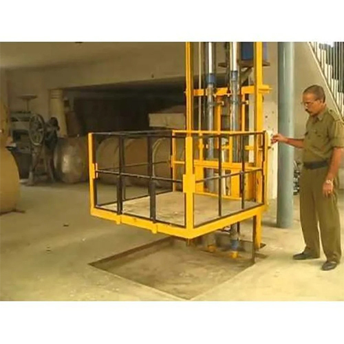 1.5 Ton Ms Hydraulic Goods Platform Lift - Voltage: 120 Volt (V)