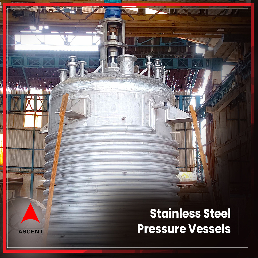 Ascent Machineries - Agitator - Color: Silver