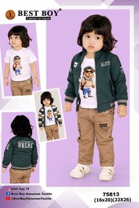 kids  pant with jacket & TSHIRT
