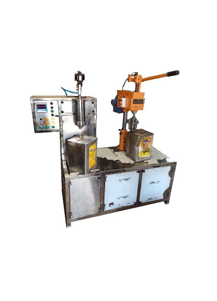 Single Nozzle Tin & Jar Filling Machine - Application: Food